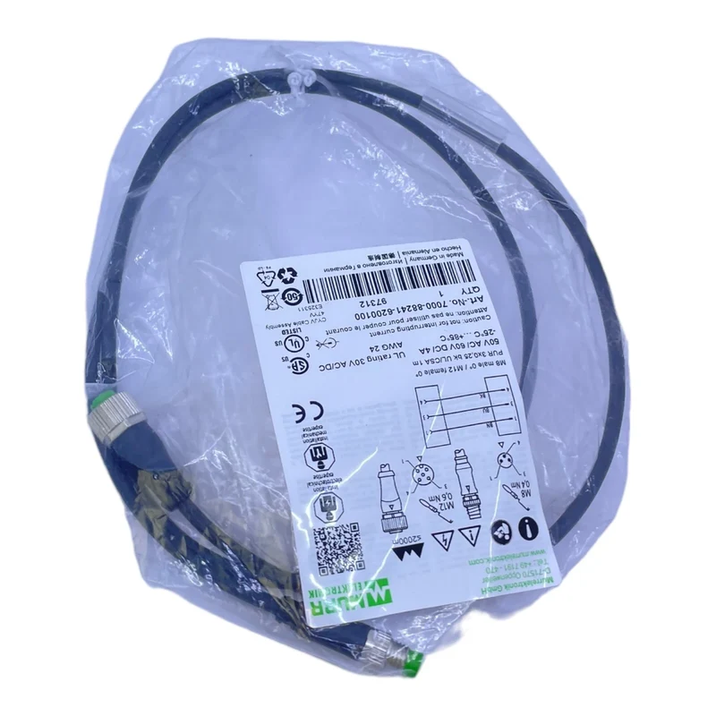 Murr Elektronik 7000-88241-6200100 Steckverbinder 50V AC 60V DC 4A 3-polig