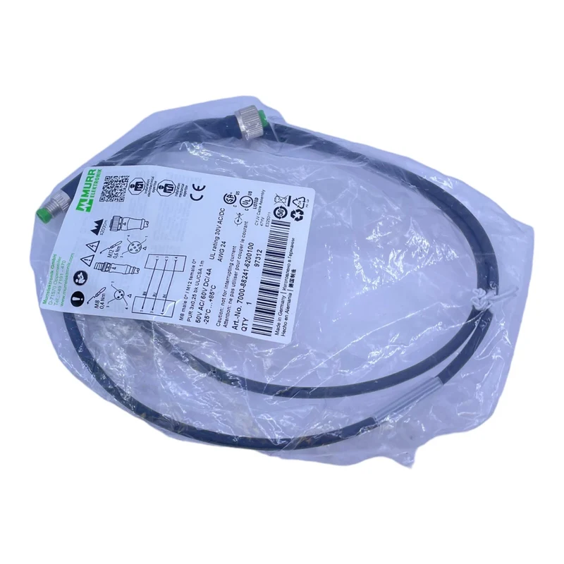 Murr Elektronik 7000-88241-6200100 Steckverbinder 50V AC 60V DC 4A 3-polig