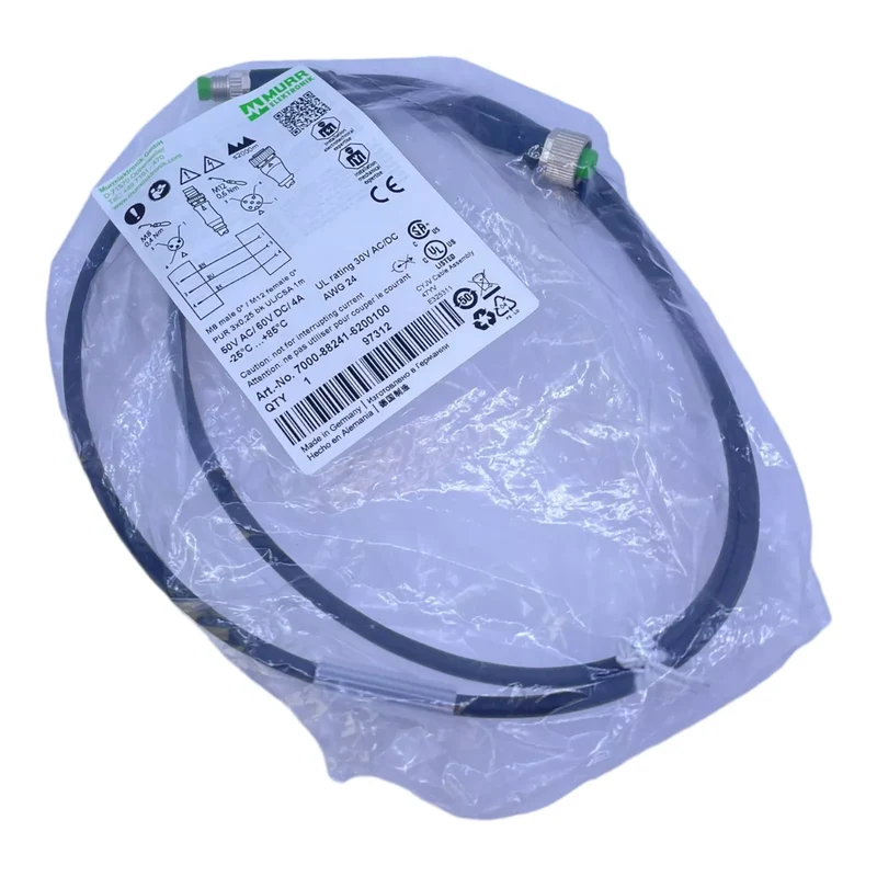 Murr Elektronik 7000-88241-6200100 Steckverbinder 50V AC 60V DC 4A 3-polig