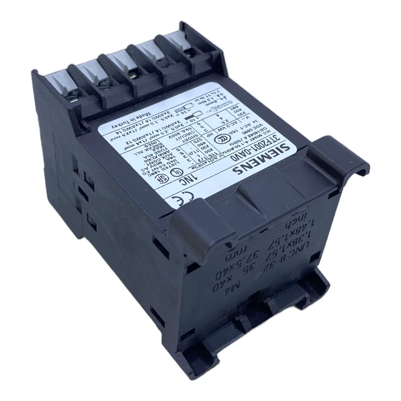 Siemens 3TF2001-0AV0 Schütz 3-polig AC-3 4kW 400 V Siemens 3TF2001-0AV0 400 V AC
