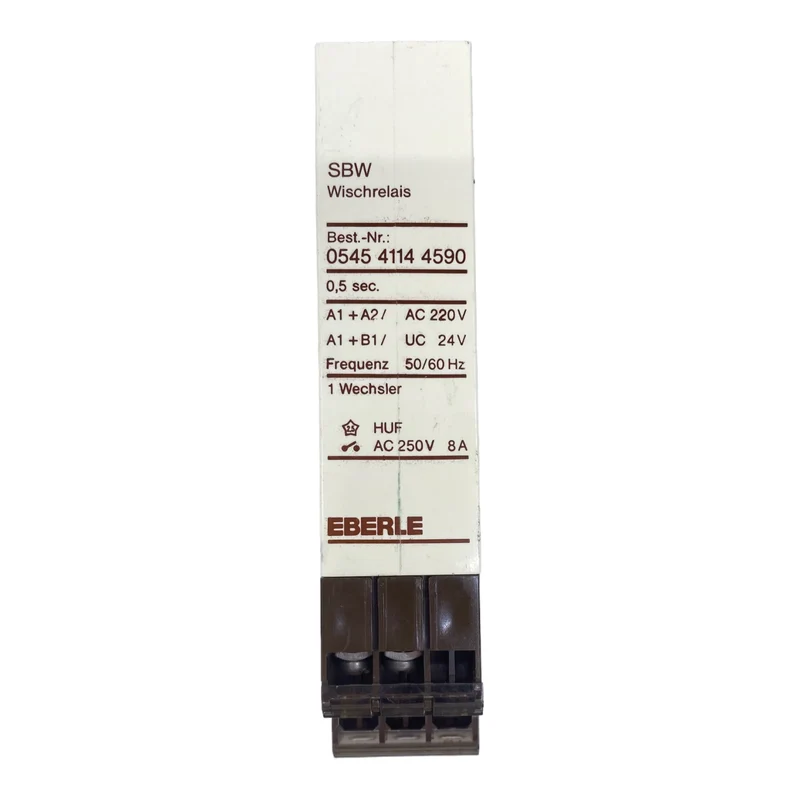 Eberle SBW 054541144590 Wischrelais für Industrie Einsatz 220V AC 24V DC 50/60Hz