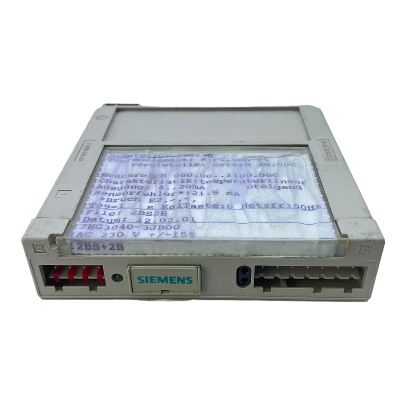 Siemens 7NG3040-3JB00 Messumformer für industriellen Einsat 4..20mA 230V AC 50Hz