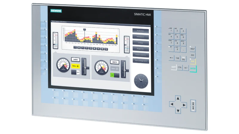 Siemens 6AV2124-1MC01-0AX0 SIMATIC HMI KP1200 Comfort Key Panel 12 Inch