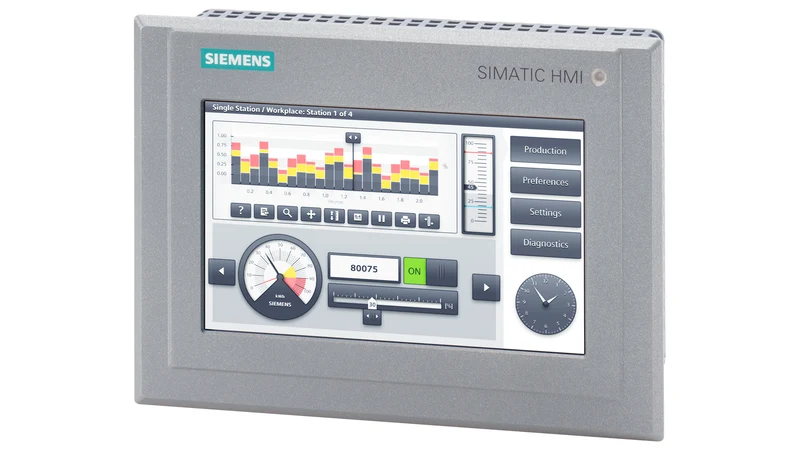 Siemens 6AV2124-0GC13-0AX0 SIMATIC HMI TP700 Comfort Touch Panel 7 Inch