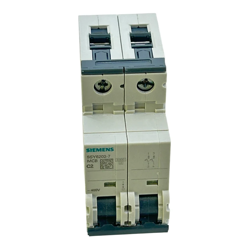 Siemens Leitungsschutzschalter 5SY6202-7 2-polig 400V Sicherungsautomat VE:4stk