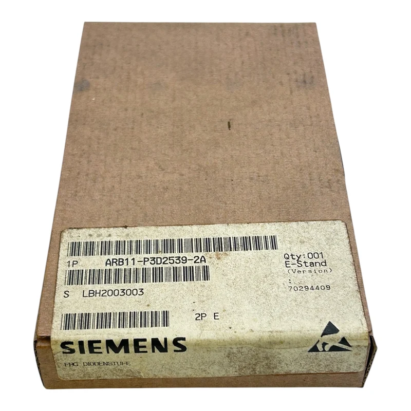 Siemens Betätigungseinheit ARB11-P3D2539-2A für Automatisierungstechnik