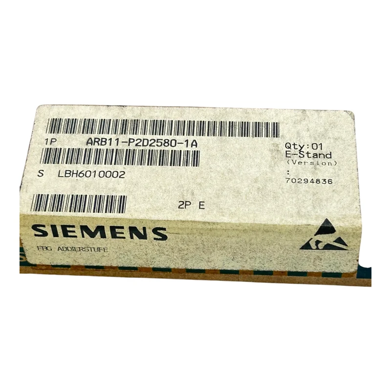 Siemens Betätigungseinheit ARB11-P2D2580-1A für Automatisierungssysteme