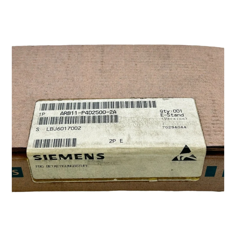 Siemens Betätigungseinheit ARB11-P4D2500-2A für industrielle Anwendungen