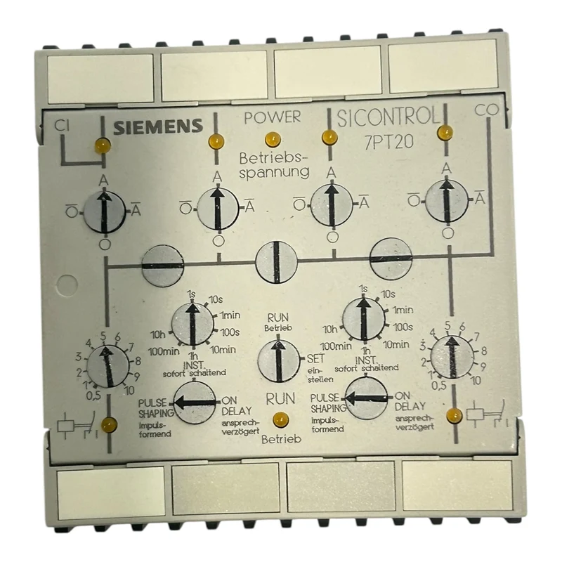 Siemens Zeitrelais 7PT1090-0BU20 AC230V 3A Zeitverzögerung
