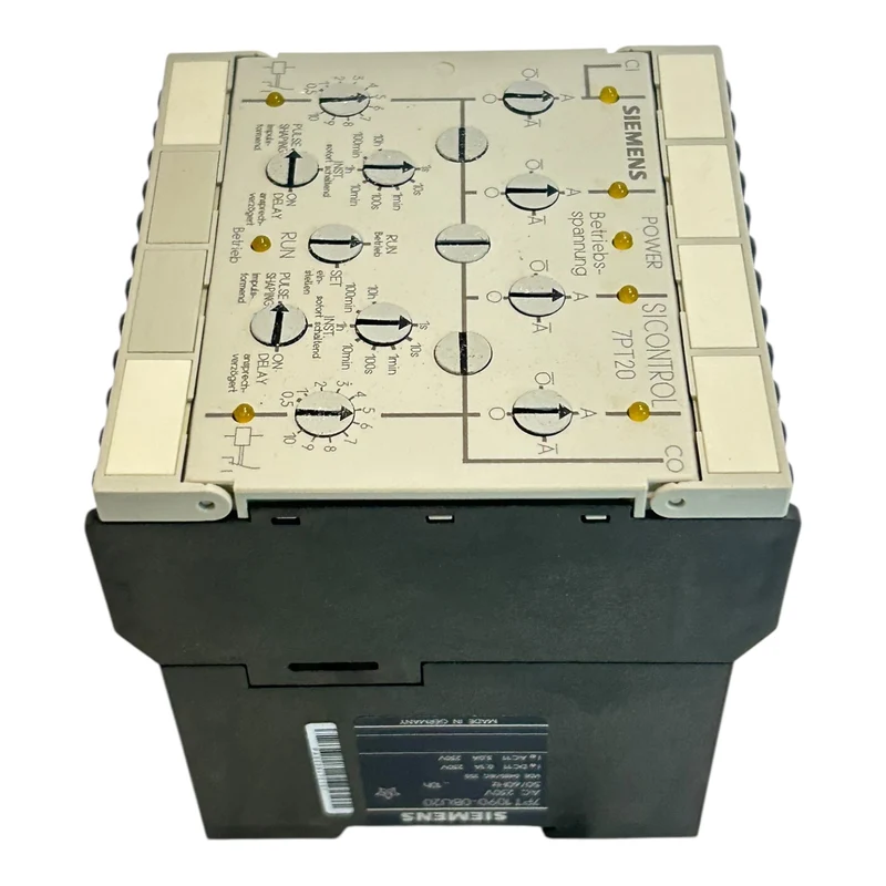 Siemens Zeitrelais 7PT1090-0BU20 AC230V 3A Zeitverzögerung