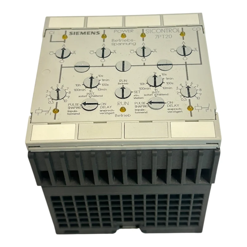Siemens Zeitrelais 7PT1090-0BU20 AC230V 3A Zeitverzögerung