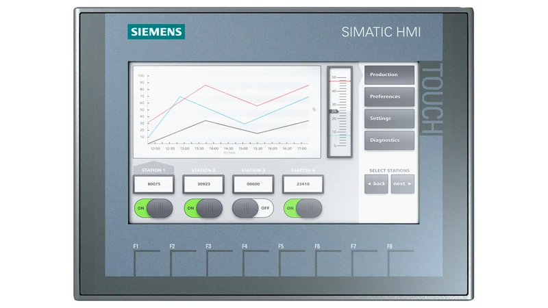 Siemens 6AV2123-2GA03-0AX0 SIMATIC HMI KTP700 Basic Color PN Basic Panel 7 Inch