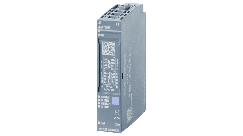 Siemens 6ES7134-6JD00-0CA1 SIMATIC ET 200SP AI 4xTC HF Analog Input Module