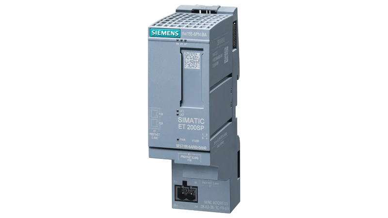 Siemens 6ES7155-6AR00-0AN0 SIMATIC ET 200SP PROFINET Interface Module IM 155-6PN ST
