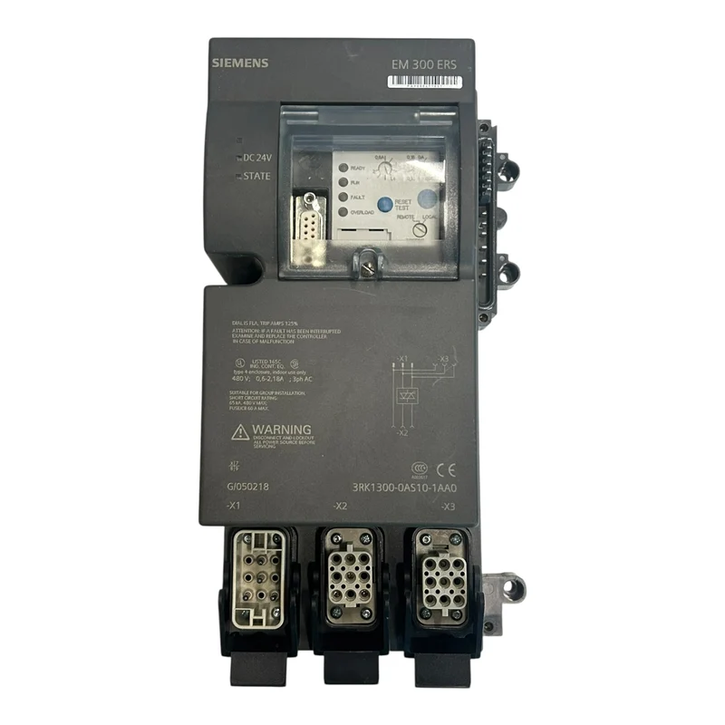 Siemens Steuergerät 3RK1300-0AS10-1AA0 EM 300 ERS Modul Industrieautomation