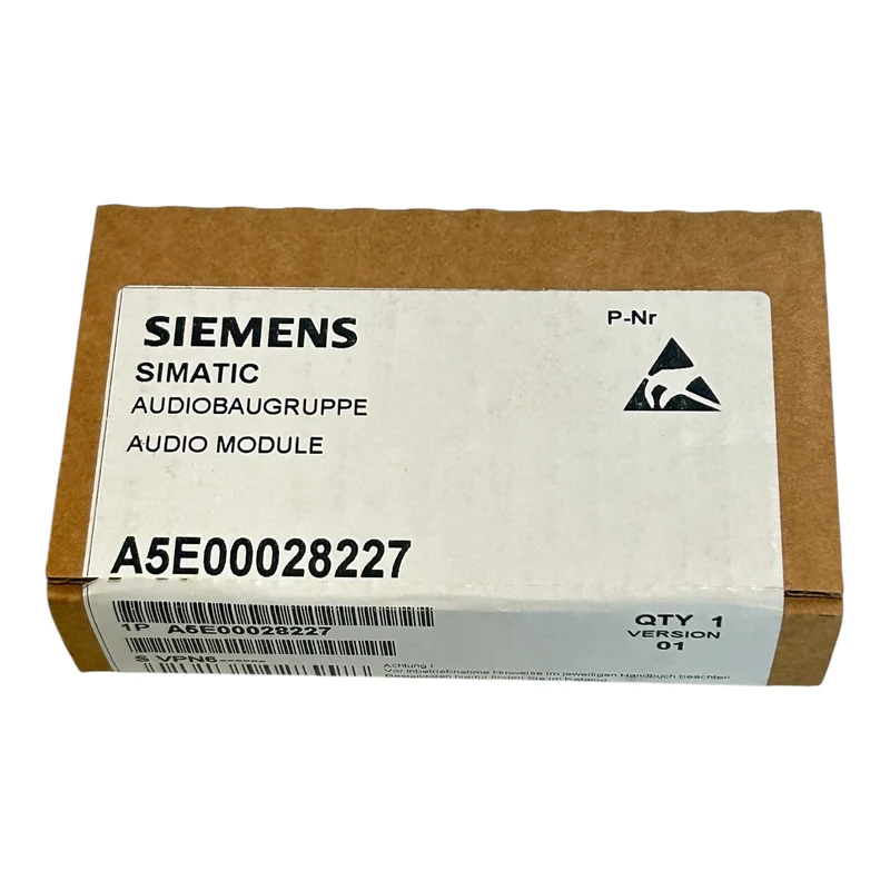 Siemens SIMATIC Audiobaugruppe Audio Modul A5E00028227