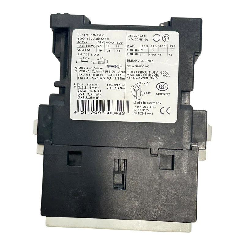 Siemens Schütz Motorsteuerung24V DC Sirius 3RT1026-1B