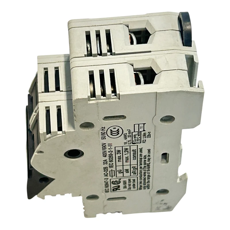 Italweber Sicherungshalter BCH2X38 10x38mm 32A 690V 2302038 2-polig Hutschiene