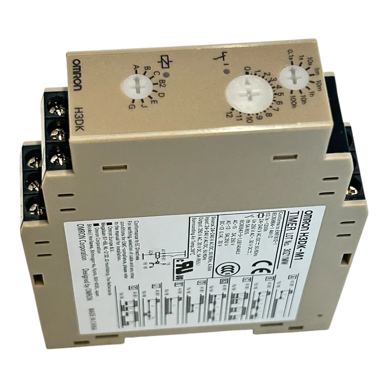 Omron Zeitrelais H3DK-M1 Timer 24–240V AC/DC 5A Multifunktion