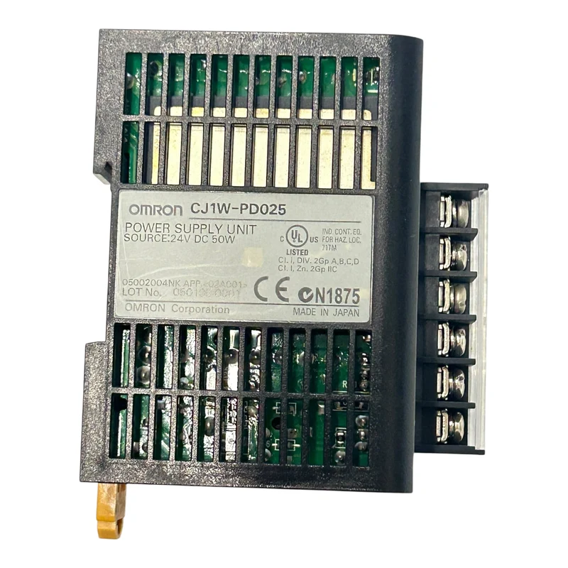 Omron Netzteil Stromversorgung CJ1W-PD025 24V DC 50W SPS