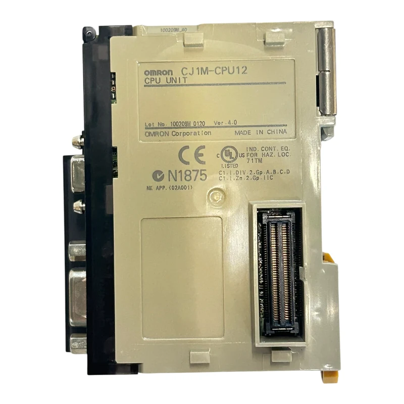 Omron CPU-Modul CJ1M-CPU12 Ver.4.0 SPS-Steuerungseinheit