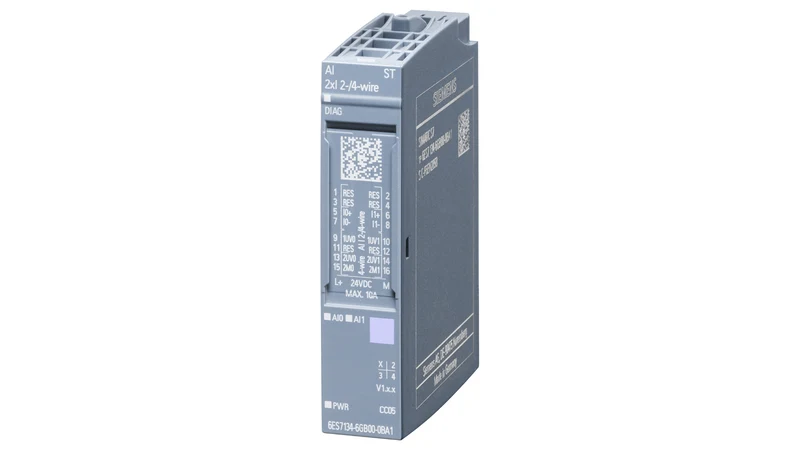 Siemens 6ES7134-6GB00-0BA1 SIMATIC ET 200SP AI 2xRTD Analog Input Module