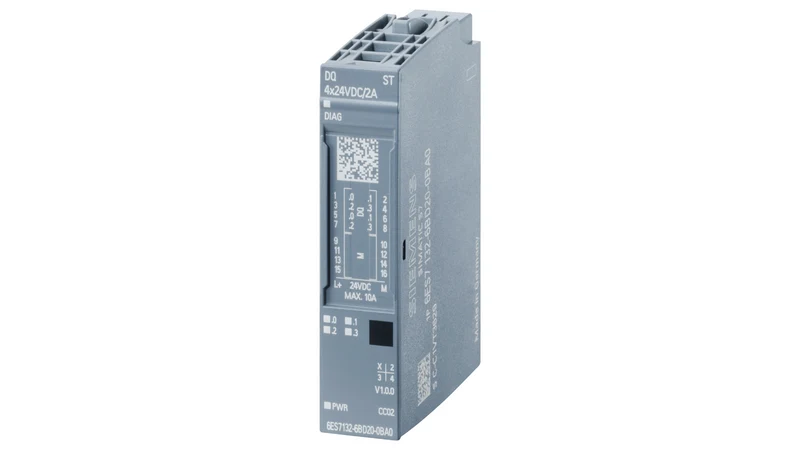 Siemens 6ES7132-6BD20-0BA0 SIMATIC ET 200SP DQ 4x24V DC/2A ST Digital Output Module