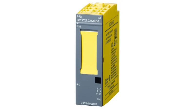 Siemens 6ES7136-6RA00-0BF0 SIMATIC ET 200SP F-AI 4xI 2-wire Failsafe Analog Input Module