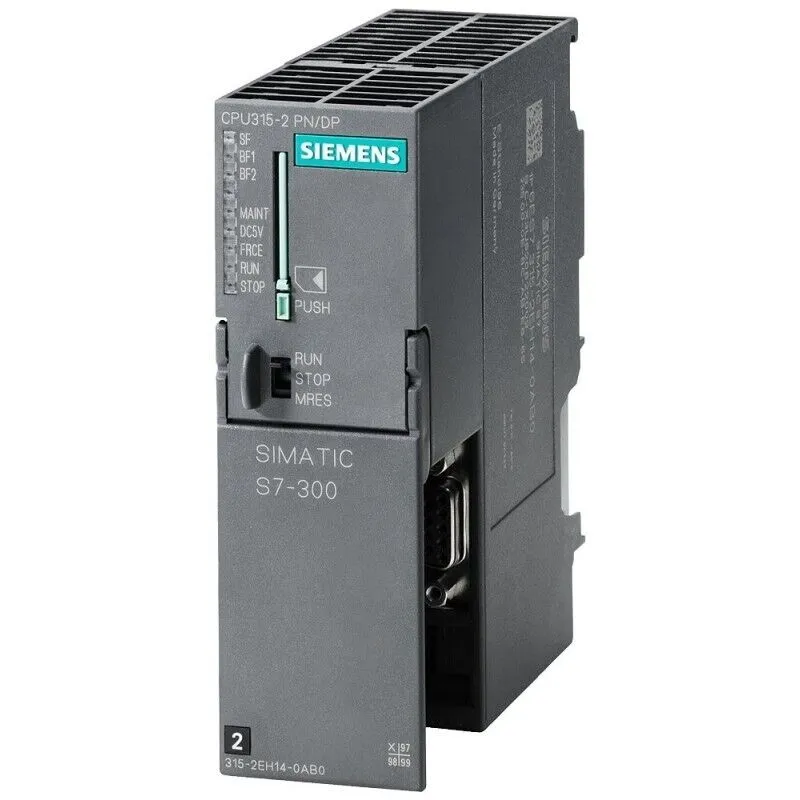 Siemens 6ES7315-2EH14-0AB0 SIMATIC S7-300 CPU 315-2 PN/DP Central Processing Unit
