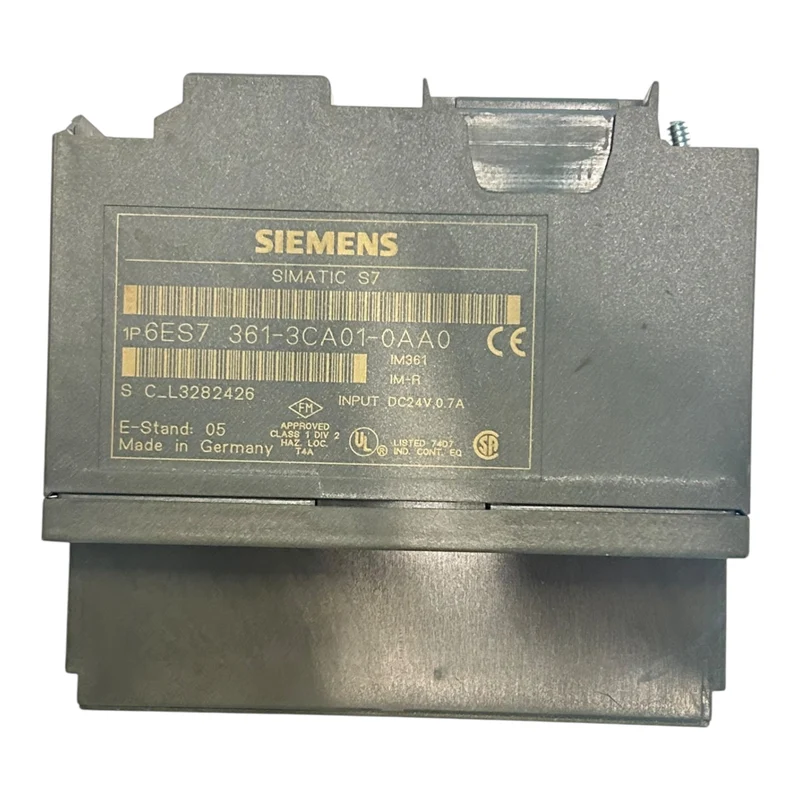 Siemens SPS-Modul SIMATIC S7 S7-30024V 0,7A 6ES7361-3CA01-0AA0