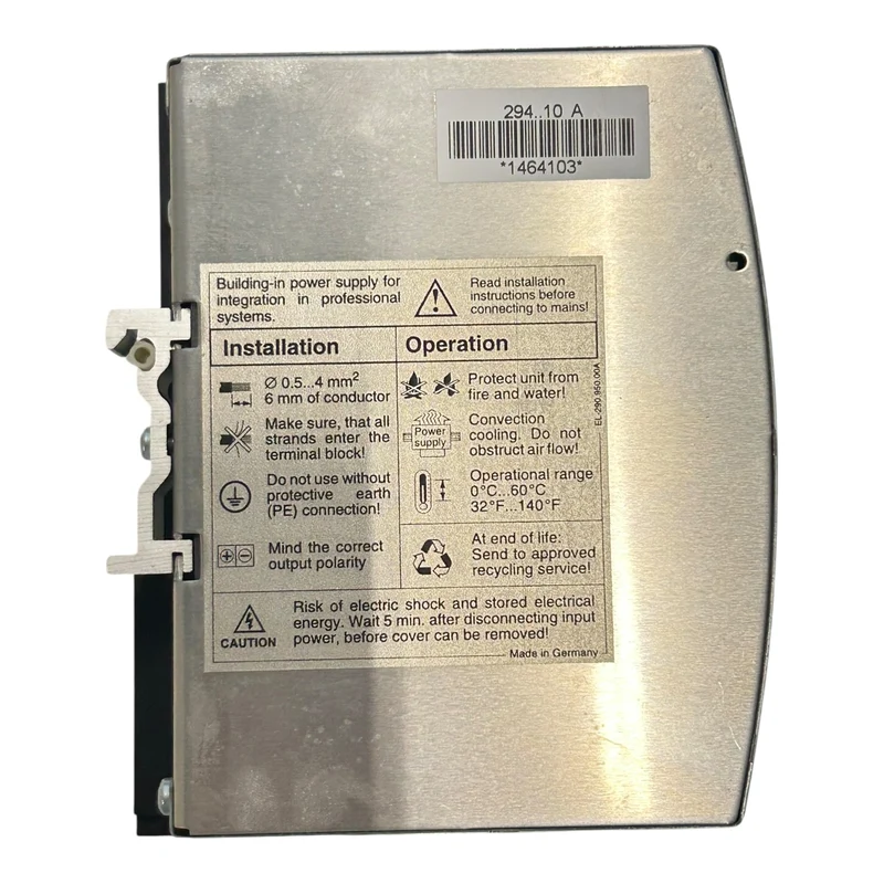 PULS Netzteil Schaltnetzteil SL5.100 230V DC 5A 115–230V AC Industrie