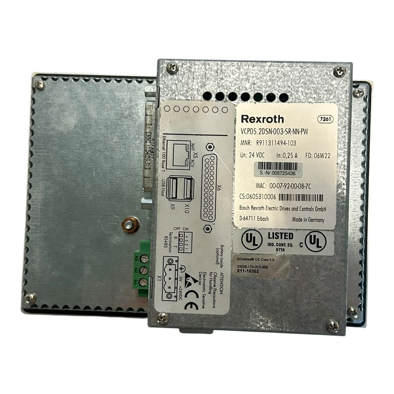 Rexroth Bediengerät HMI VCP05.2DSN-003-SR-NN-PW 24V DC Panel R911311494