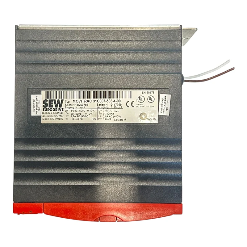 SEW Frequenzumrichter MOVITRAC 1,8kVA 31C007-503-4-00 400V IP20 s