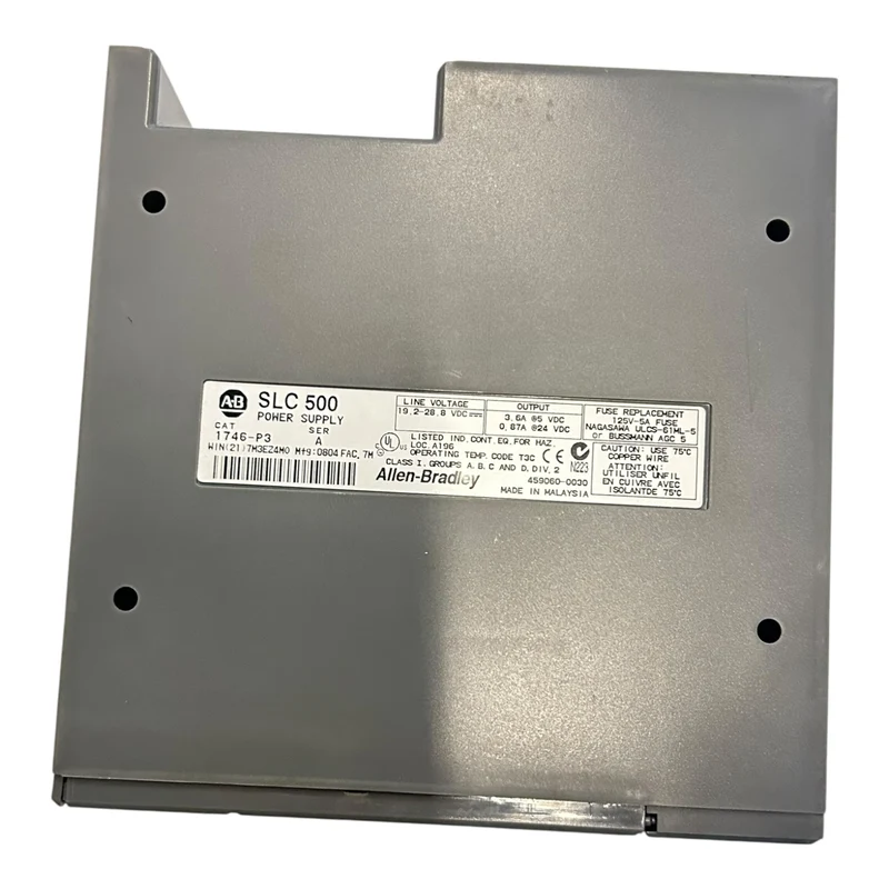 Allen-Bradley SLC 500 Rack 1746-A7 + Netzteil 1746-P3 + Gehäuse 7-Slot USA
