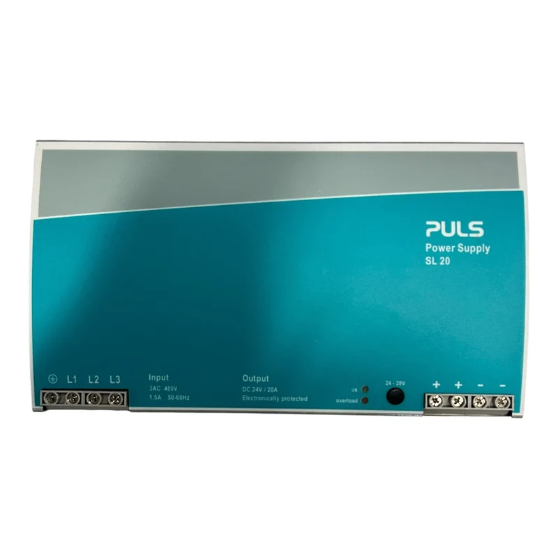 PULS Netzteil 24V SL20.300 20A 480W DIN-Rail Power Supply 3AC 400V