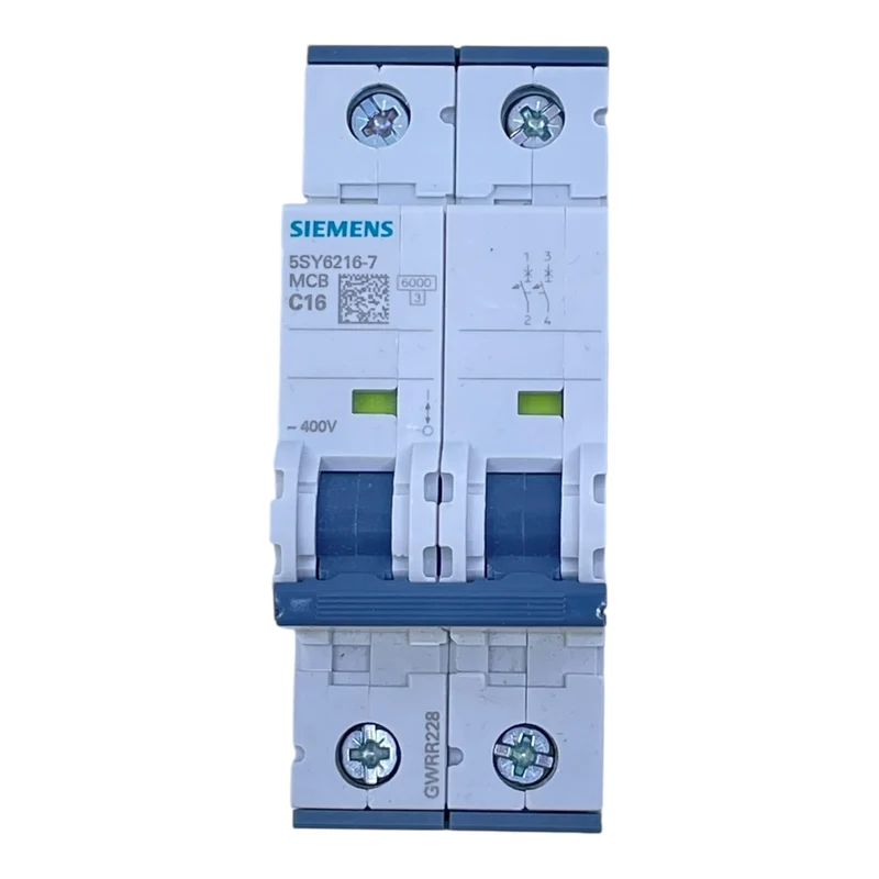 Siemens Leitungsschutzschalter 5SY6216-7 C16A 400V Sicherungsautomat VE:6stk
