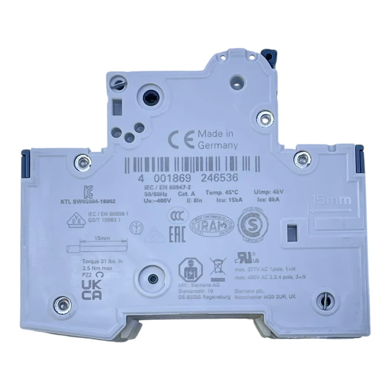 Siemens Leitungsschutzschalter 5SY6216-7 C16A 400V Sicherungsautomat VE:6stk