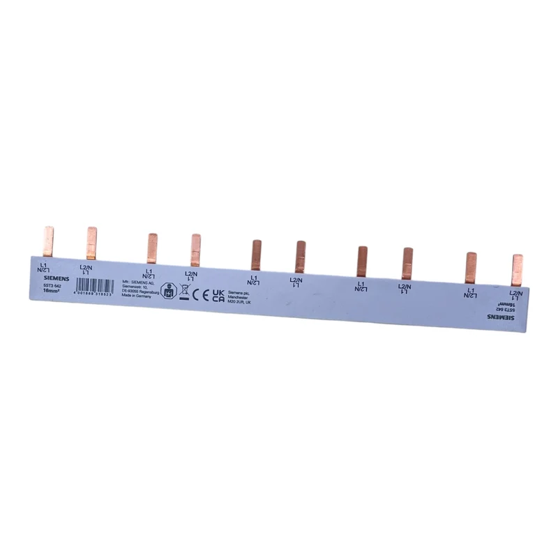 Siemens Phasenschiene 5ST3642 16mm² 1P+N 10TE für LS-Schalter VE: 12 Stück