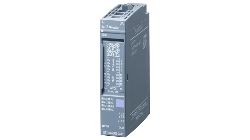 Siemens 6ES7134-6GF00-0AA1 SIMATIC ET 200SP AI 8xRTD Analog Input Module