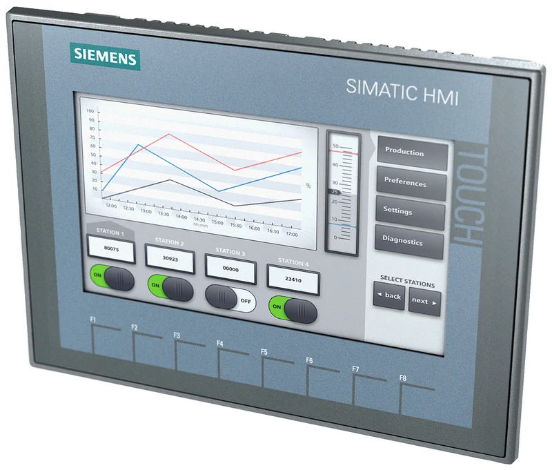 Siemens 6AV2123-2GB03-0AX0 SIMATIC HMI KTP700 Basic Color PN Basic Panel 7 Inch
