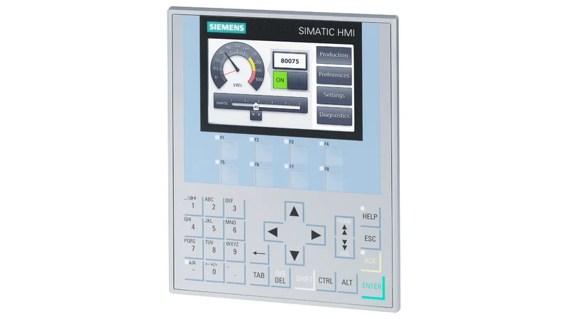Siemens 6AV2124-1DC01-0AX0 SIMATIC HMI KP400 Comfort Key Panel 4 Inch