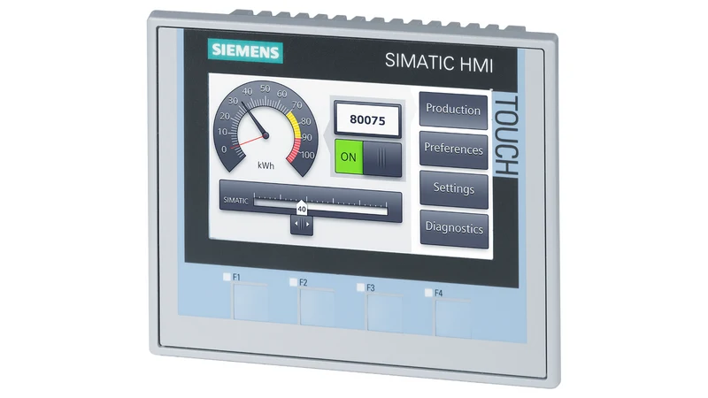 Siemens 6AV2124-2DC01-0AX0 SIMATIC HMI KP400 Unified Comfort Key Panel 4 Inch
