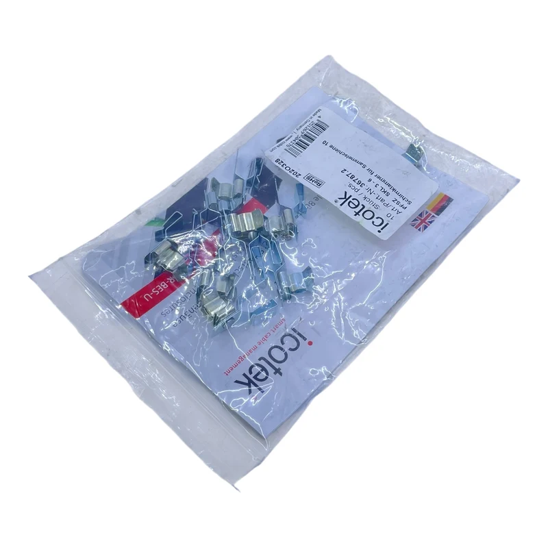 icotek Schirmklemme 36787.2 PFSZSKL 3–6 für Sammelschiene VE: 20 Stück