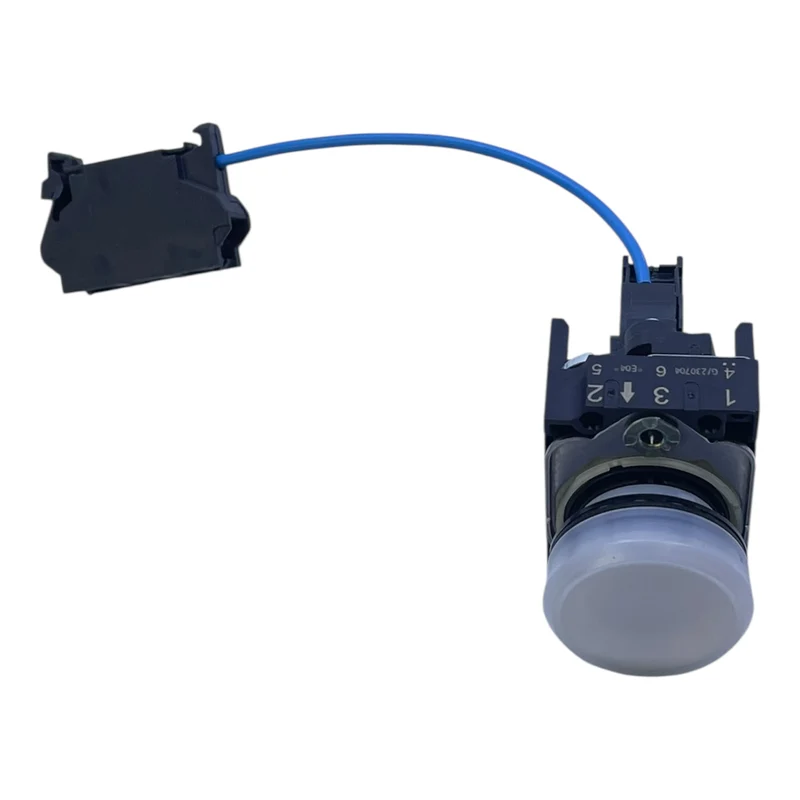 Siemens Leuchtmelder weiß 3SU1401-1BB60-1AA0 + 3SU1400-1CK10-1AA0 24V
