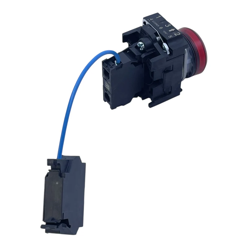 Siemens Leuchtmelder rot 3SU1401-1DB20-1AA0 + 3SU1400-1CK10-1AA0 24V