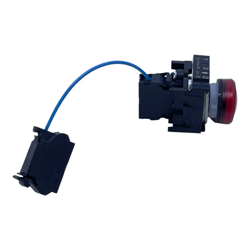 Siemens Leuchtmelder rot 3SU1401-1DB20-1AA0 + 3SU1400-1CK10-1AA0 24V