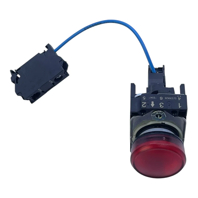 Siemens Leuchtmelder rot 3SU1401-1DB20-1AA0 + 3SU1400-1CK10-1AA0 24V