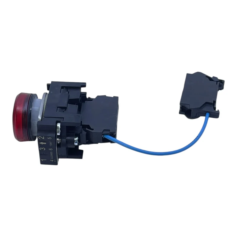 Siemens Leuchtmelder rot 3SU1401-1DB20-1AA0 + 3SU1400-1CK10-1AA0 24V