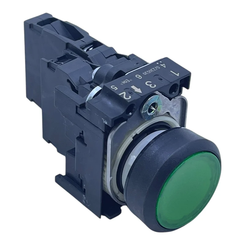 Siemens Drucktaster grün 3SU1400-1AA10-1FA0 1NO 230V 6A Ø22mm