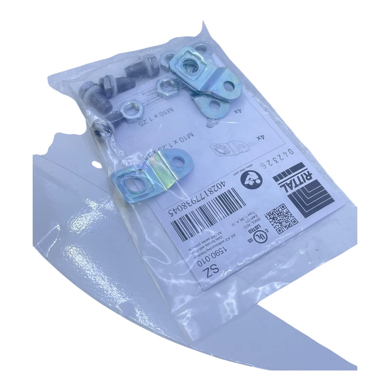 Rittal SZ1590.010 Wandbefestigung M10 Set 4x Halter + Schrauben